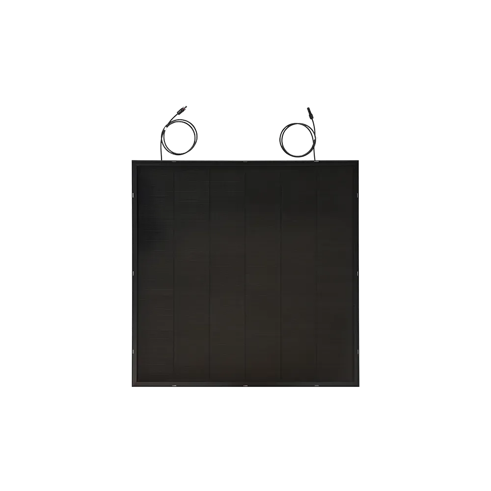 AutoSolar 200 Watt Solarpanel in schwarz