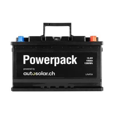 Lithium-Batterie (LiFePO4) 100Ah 12V ideal für Wohnmobil und Solar