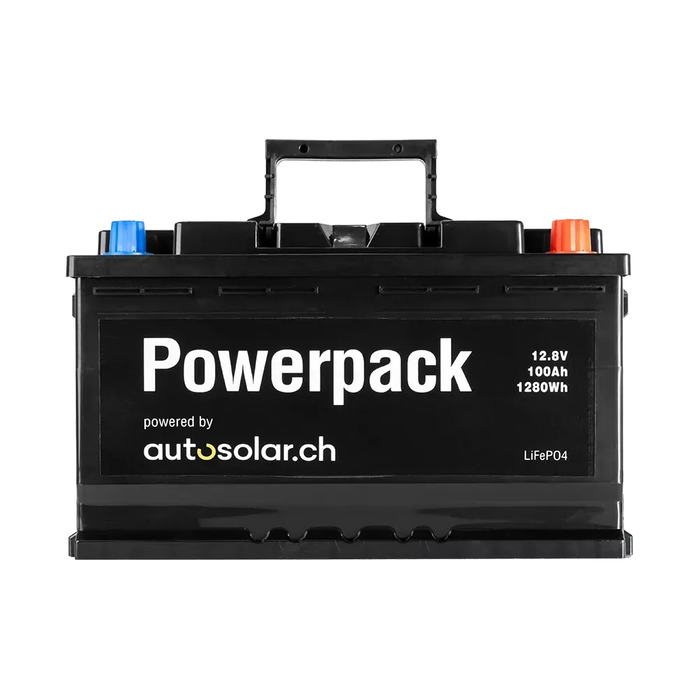Batterie au lithium (LiFePO4) 100 Ah 12 V idéale pour les camping-cars et les systèmes solaires