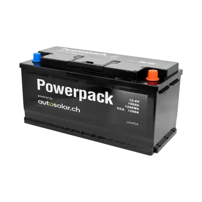 12 Volt Lithiumbatterie (LiFePO4) 100Ah zum Starten von Fahrzeugen