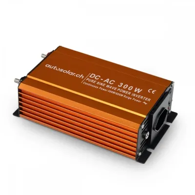 300 Watt Wechselrichter - reiner Sinus - 12V zu 230V - Umwandler