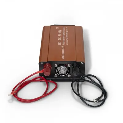 Convertisseur 300 W - Onde sinusoïdale pure - 12 V à 230 V