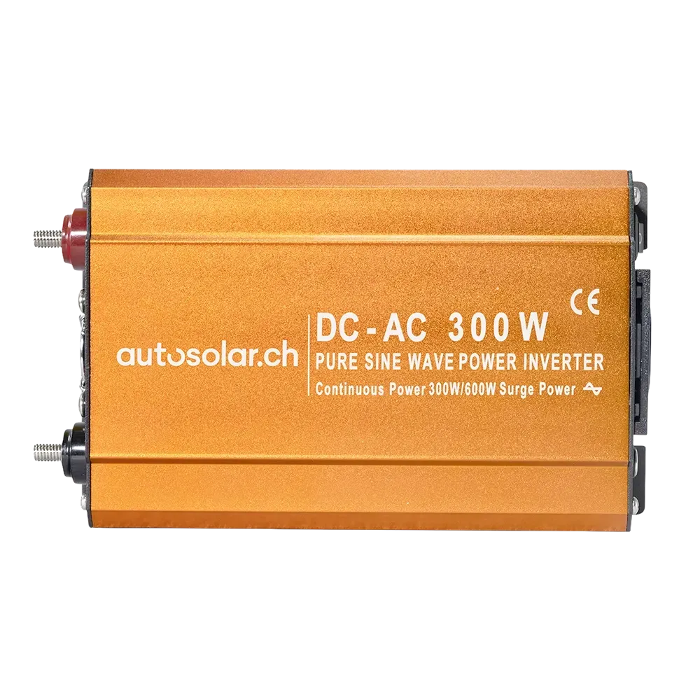 Convertisseur 300 W - Onde sinusoïdale pure - 12 V à 230 V