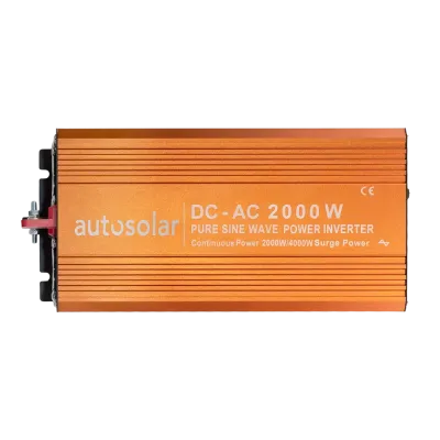 2000 Watt Wechselrichter - reiner Sinus - 12V zu 230V - 2000W Inverter