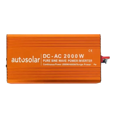 Onduleur 2000 W - Onde sinusoïdale pure - 24 V à 230 V - Onduleur 2000 W