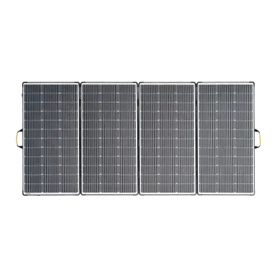 Valise solaire de 440 watts, avec contrôleur de charge, pliable