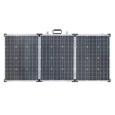 Boîtier solaire monocristallin 150 W avec contrôleur de charge MPPT 10 A