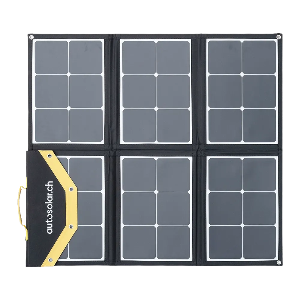 Solarkoffer 135W flexibel - 6 x 22.5W - Solarkoffer
