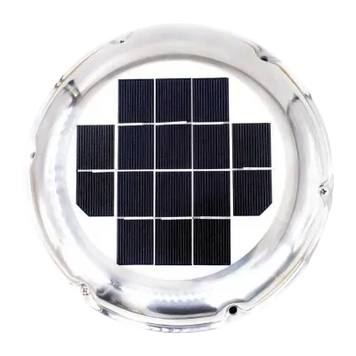 Solar-Lüfter für Wohnmobil, Boot oder Gartenhaus, mit Lithiumbatterie