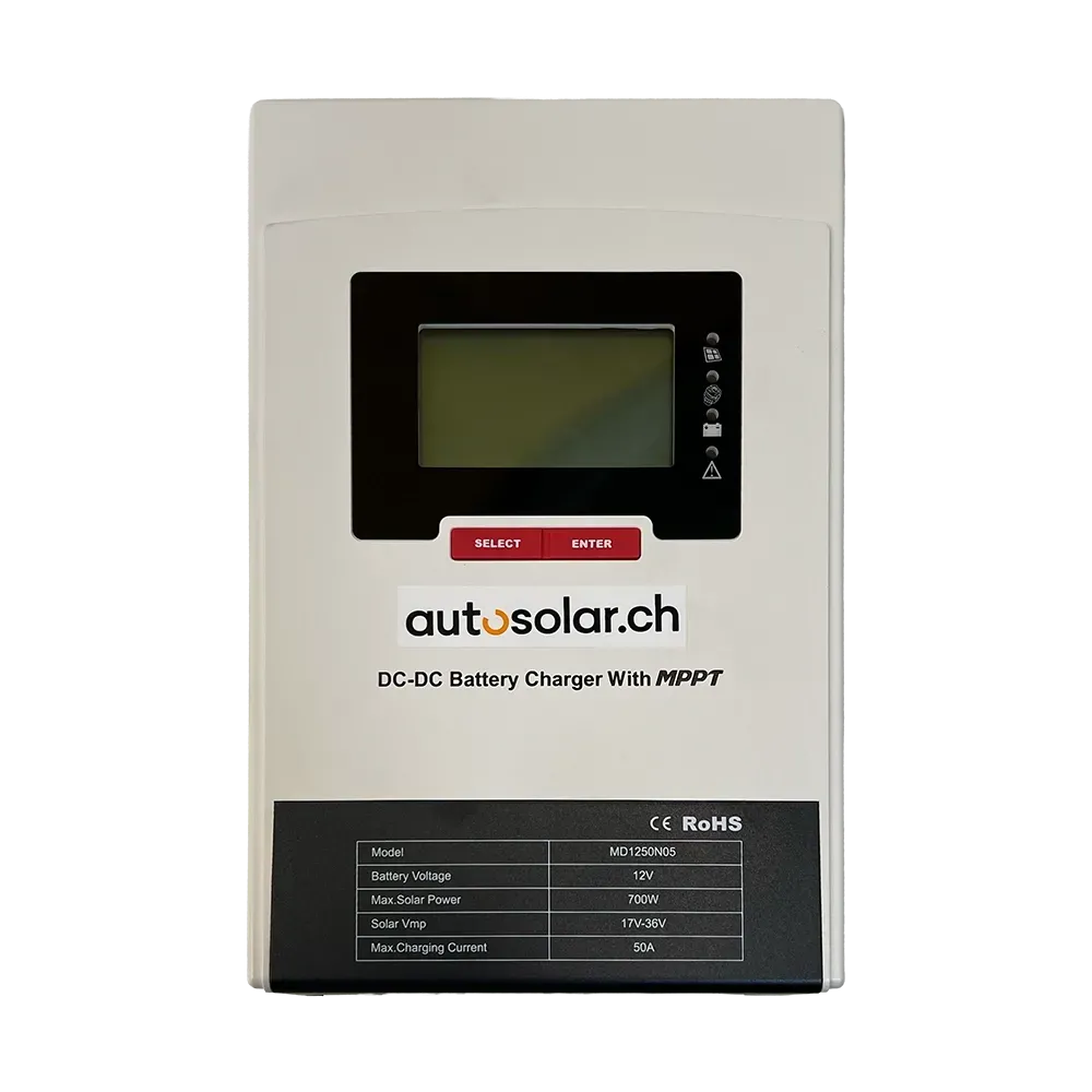 Solarladeregler und Ladebooster 50a in Einem