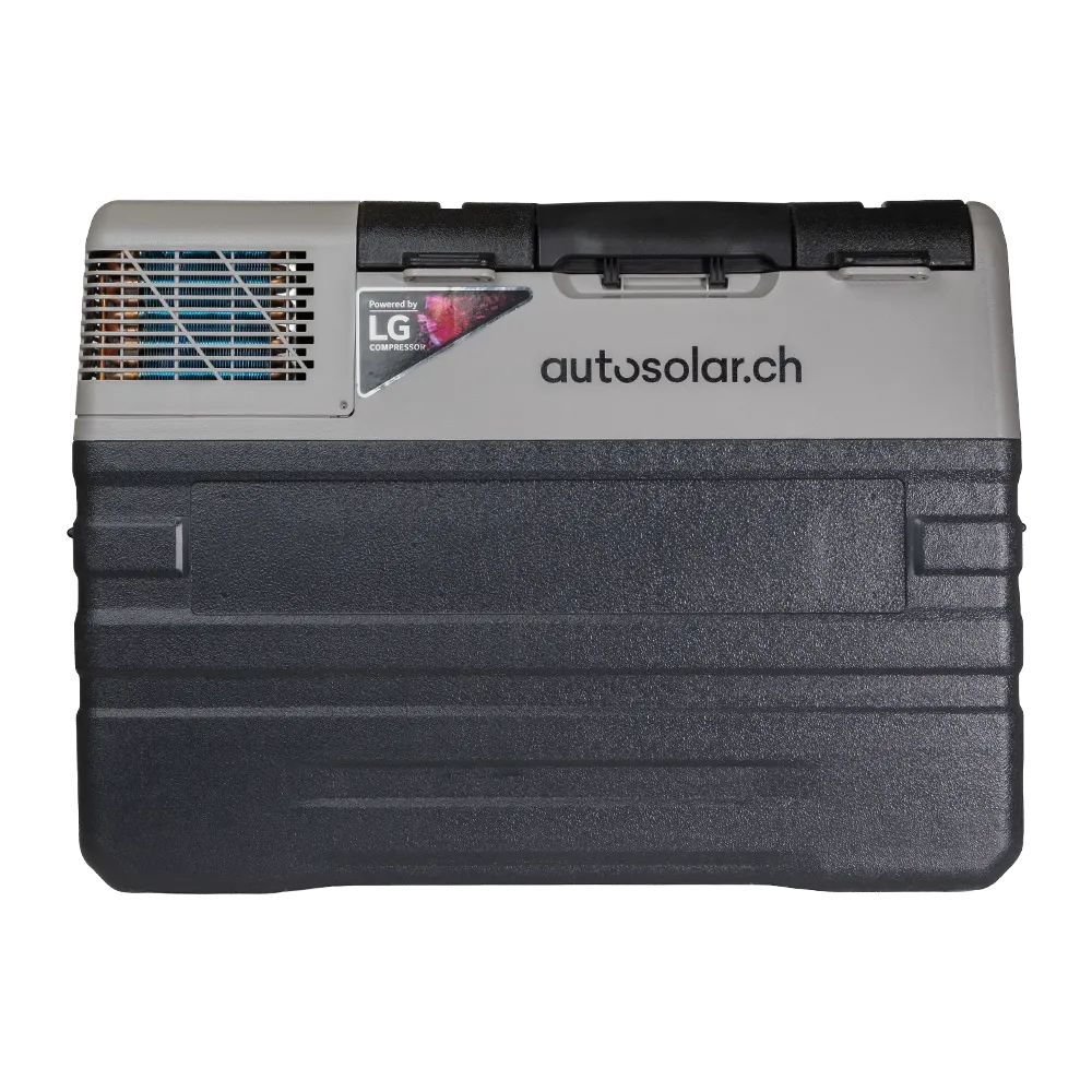AutoSolar Solarkühlbox 42L mit Batterie - Kompressor Solarkühlschrank 42 Liter