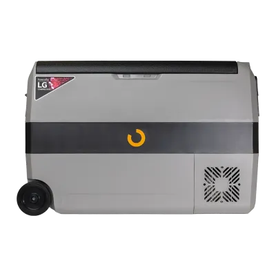 50L Cooler Box: Compressor cooler box with freezer compartment