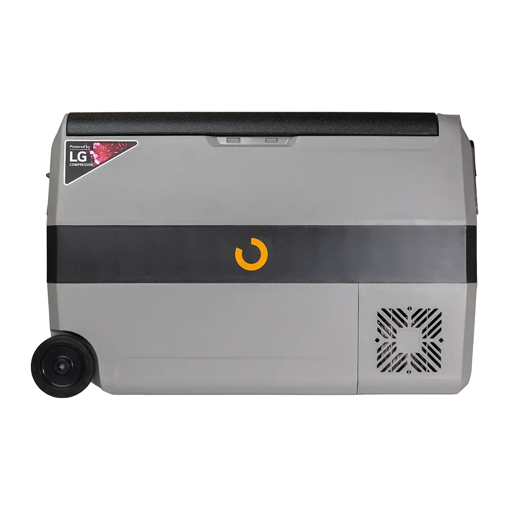 Glacière à compresseur (50 L) avec compartiment réfrigérant et congelant