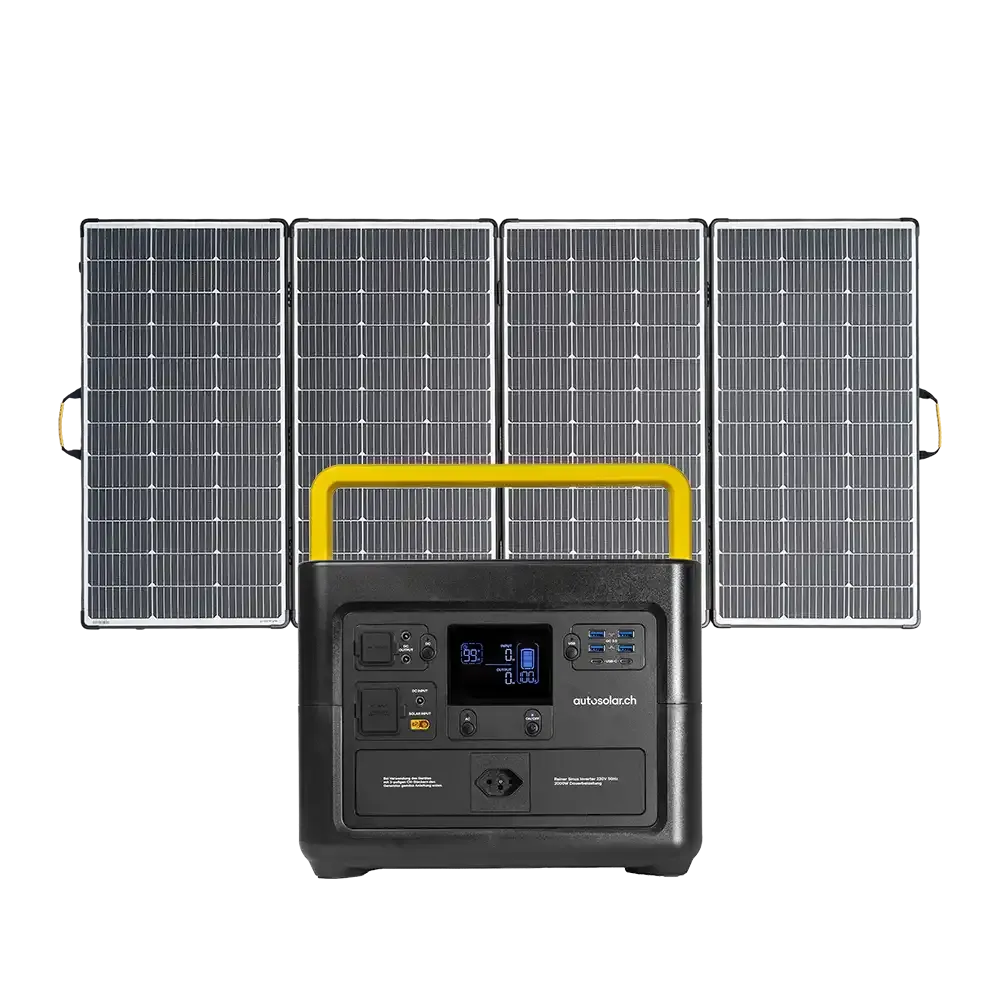 AutoSolar Avantura Max 2 Powerstation 2000 W + 440 W Solarkoffer – mobile Unabhängigkeit