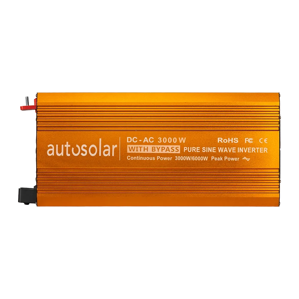 4000 Watt 12V mit Bypass Wechselrichter - reiner Sinus - 12V zu 230V