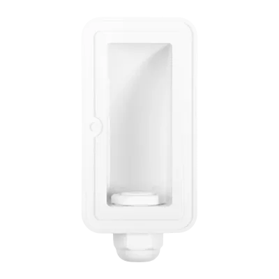 Traversée de toit blanc pour câbles solaires - simple