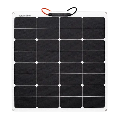AutoSolar 50W Solarpanel flexibel ideal für kleiner Solaranlagen
