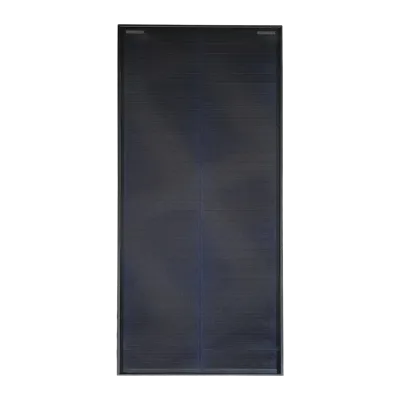 AutoSolar 100 Watt Solar Panel Slim - Black