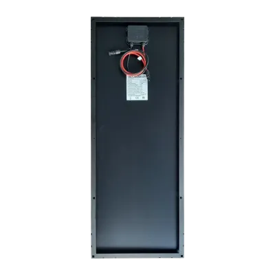 AutoSolar 100 Watt Solarpanel Slim - Black