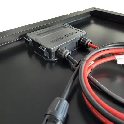 Panneau solaire AutoSolar 100 watts Slim - Noir