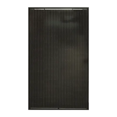 Monocrystalline solar panel 160W black - Solar module - 160 watts