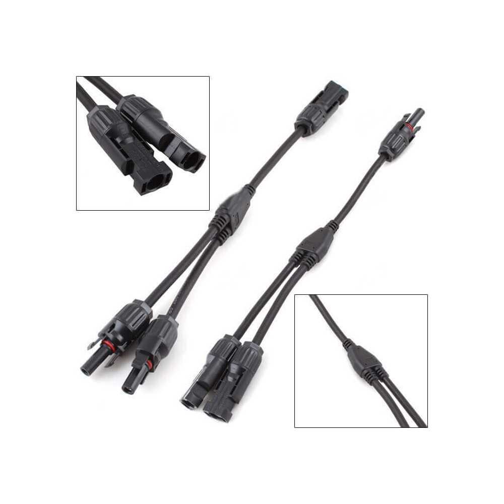 MC4-Y-Kabel Verteilerset für Solarpanel - AutoSolar.ch MC4-Y-Kabel Verteilerset für Solarpanel - AutoSolar.ch