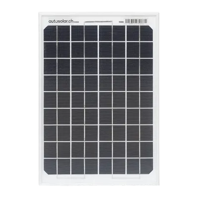 Monocrystalline solar panel 10W - Solar module 10 Watt - AutoSolar AG