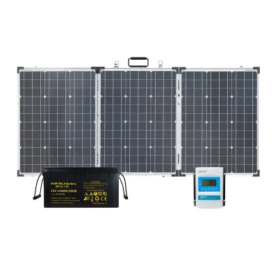 Solarset 150W Solarkoffer mit Batterie | AutoSolar Schweiz