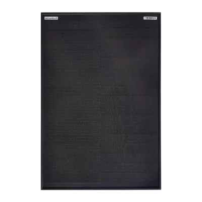 AutoSolar 50 Watt Solarpanel - Black