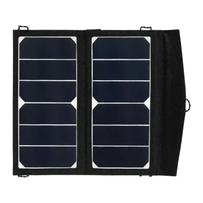 Faltbares, effizientes Solarmodul 14W mit USB-Anschluss