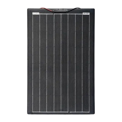 Flexibles Solarmodule: 60W Solarpanel schwarz für Schiffe