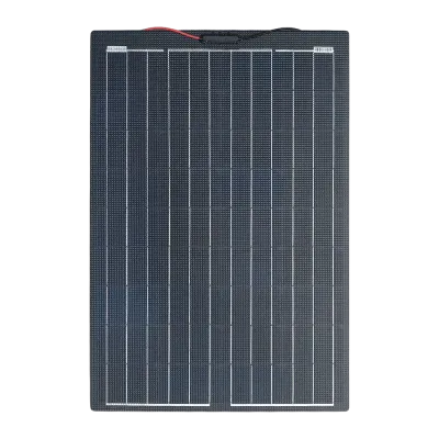 Solarmodule: 100W Solarpanel schwarz Marine