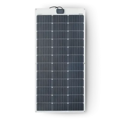 100W solar panel, flexible, thin, inexpensive - solar module for motorhomes.