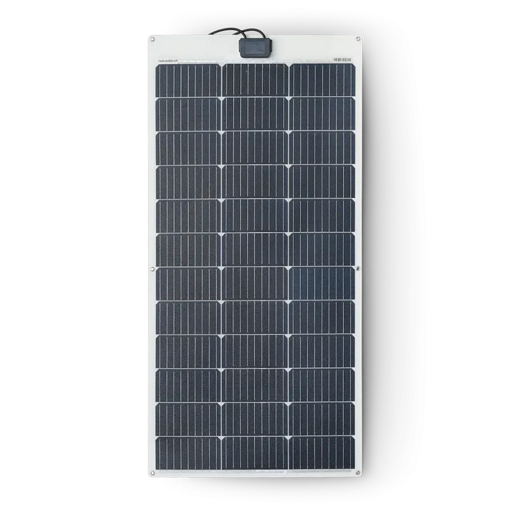 Panneau solaire 100W, flexible, fin, peu coûteux - module solaire pour camping-cars.