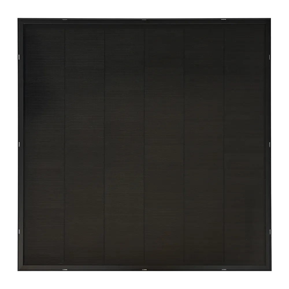 AutoSolar 200 Watt Solarpanel in schwarz