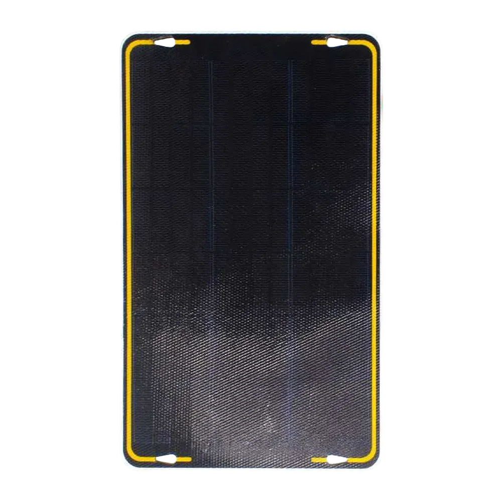 12W solar panel with charge controller and connection cable