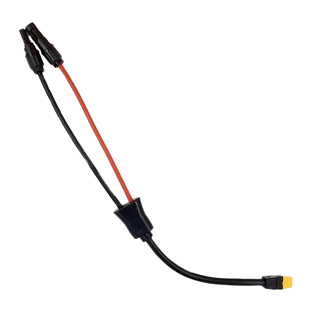 Adapterkabel XT60 50cm zu Solarstecker (MC4 kompatibel) Adapterkabel XT60 50cm zu Solarstecker (MC4 kompatibel)