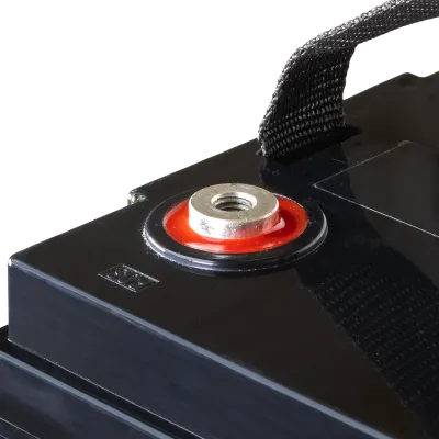 Batterie AGM 110 Ah, batterie solaire 12 volts pour camping-car, sans entretien