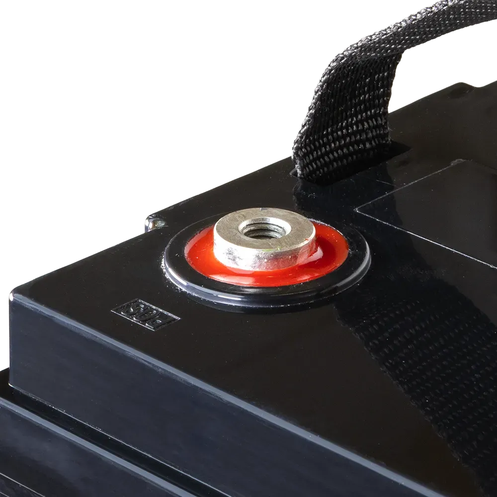 Batterie AGM 110 Ah, batterie solaire 12 volts pour camping-car, sans entretien