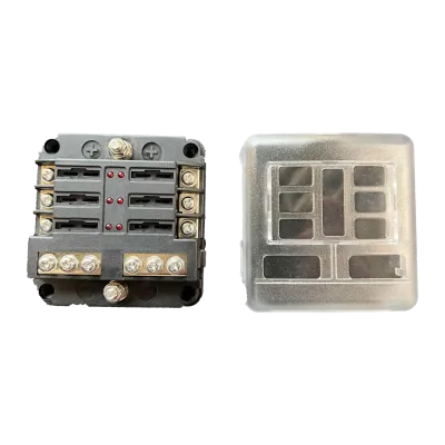 Boîte de distribution de fusibles (6 voies) pour les consommateurs petits et moyens