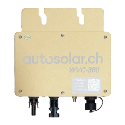 300 Watt Modulwechselrichter mit App - Einspeisung über die Steckdose für dein Solarmodul