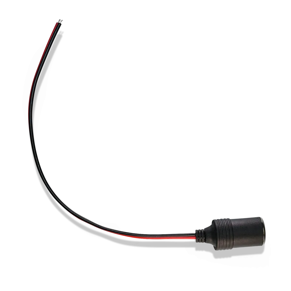 Socket for cigarette lighter plug