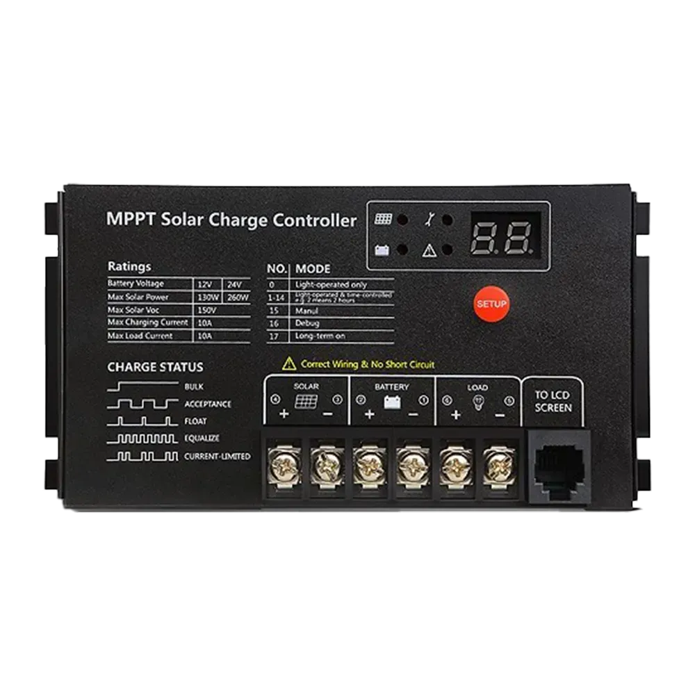 Solar Laderegler MT2410 MPPT 10A