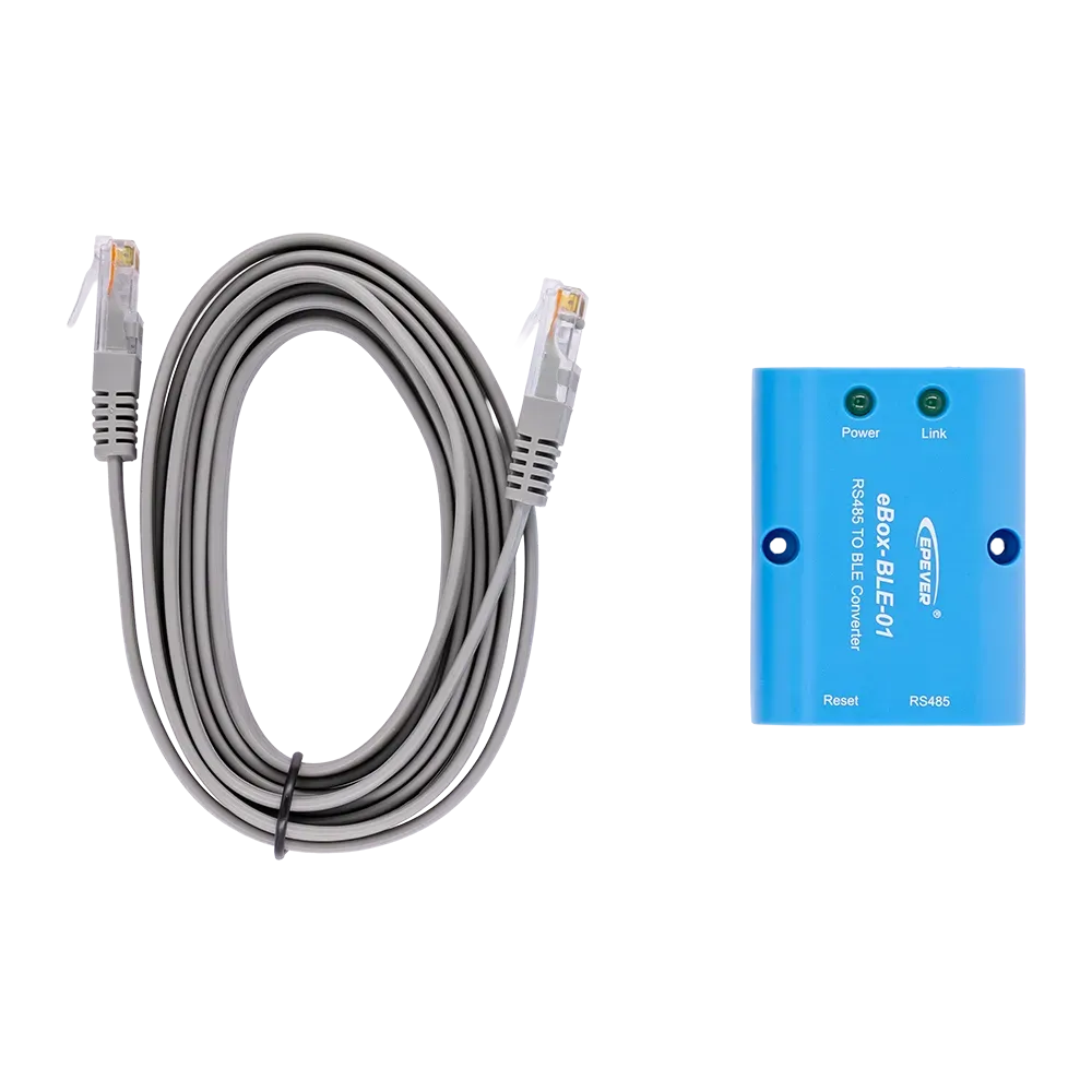 Télécommande mobile pour contrôleurs de charge MPPT