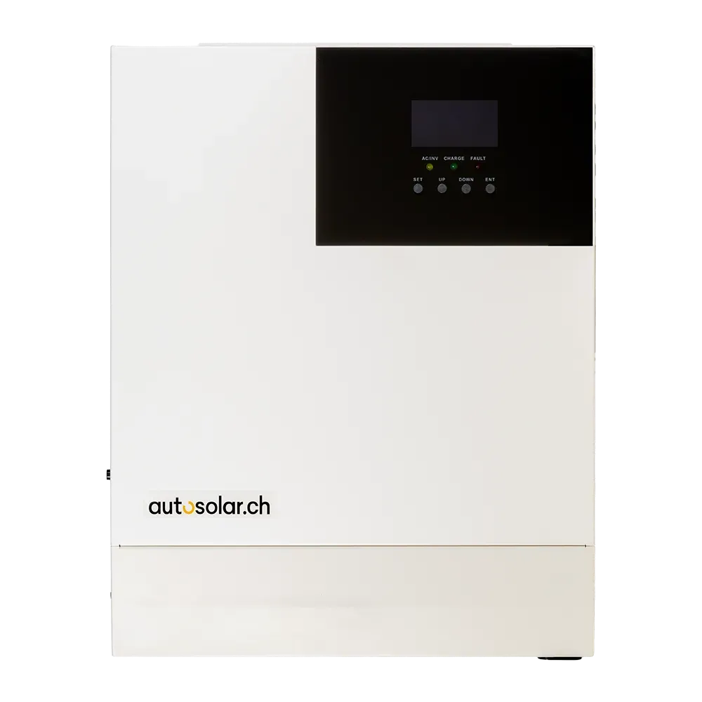 5000 Watt Batterie-Wechselrichter - reiner Sinus - 48V zu 230V - 5000W Hybrid-Inverter