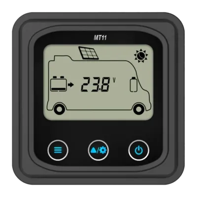 Solar remote control for MPPT dual charge controller MT-11