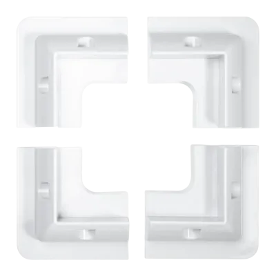 Support de spoiler d'angle en plastique