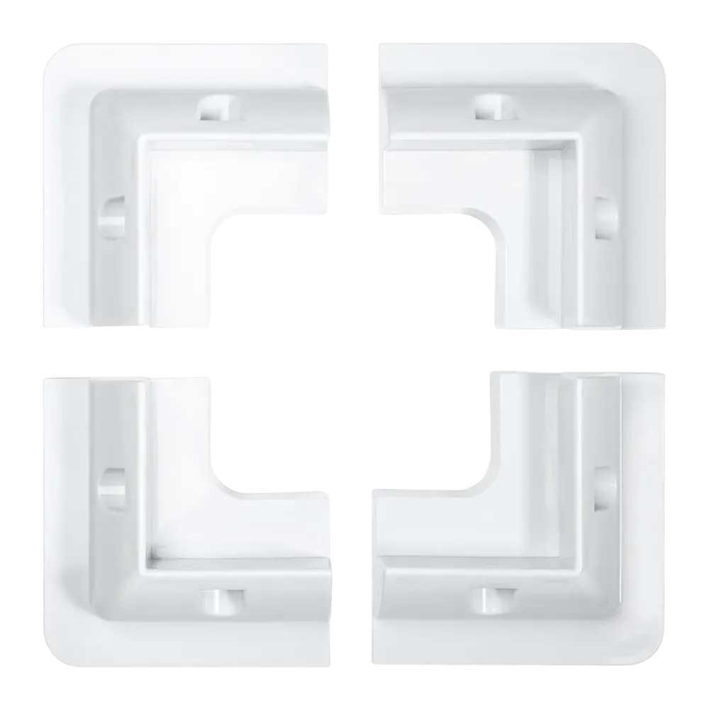 Support de spoiler d'angle en plastique