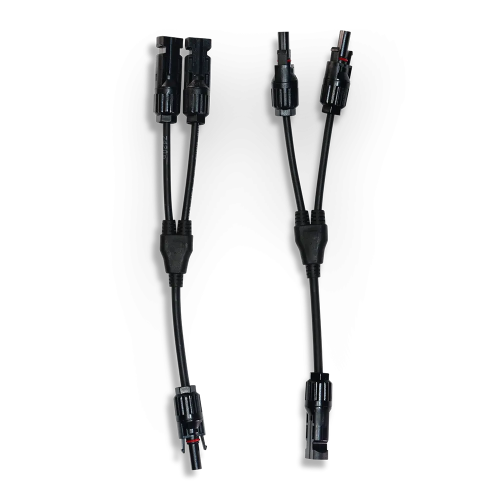 Y-Kabel Verteiler-Set Module Connector 4. Generation (MC4) Y-Kabel Verteiler-Set Module Connector 4. Generation (MC4)