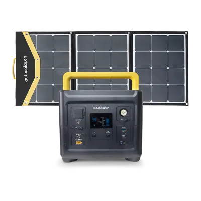 Powerstation 300W mit 135W Solarkoffer - mobiler Generator